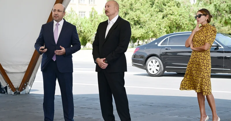 Prezident İlham Əliyev “Naxçıvan şəhərinin 2044 cü ilədək inkişafına dair Baş Planı” ilə tanış olub