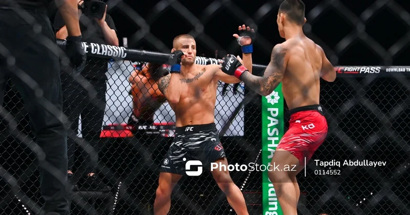 UFC Döyüş Gecəsi: Altı görüş keçiriləcək