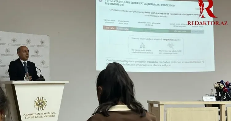 “Sertiifkasiya yalnız müəllimi işdən çıxarmaq üçün deyil” Nazir