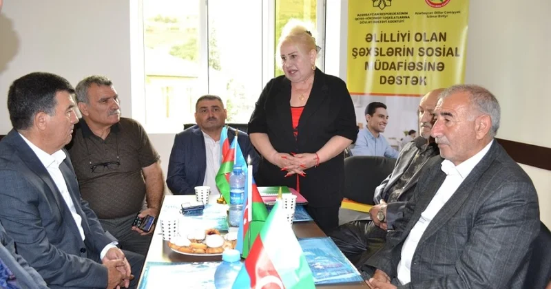 “Əlilliyi olan şəxslərin sosial müdafiəsinə dəstək“ layihəsinə start verildi FOTOLAR
