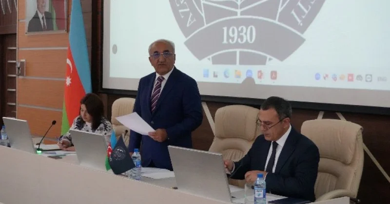 UNEC in Elmi şurası yeni tədris ilində qarşıda duran vəzifələri müzakirə edib