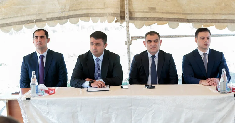 Neftçala icra başçısının daha bir səyyar görüşü Fotolar