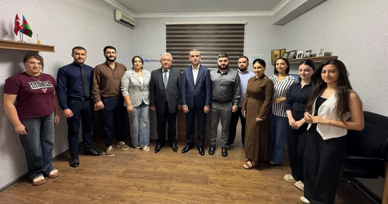 Misir Mərdanov ın qonağı oldu FOTOLAR