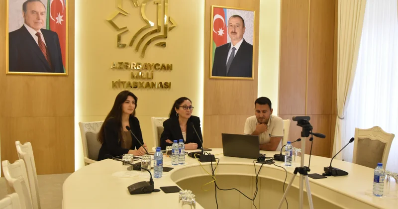 Azərbaycan Milli Kitabxanası ilə Mərakeş Milli Kitabxanası arasında onlayn görüş keçirilib