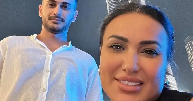 Vüsalə oğlunun 25 yaşını Dubayda qeyd etdi