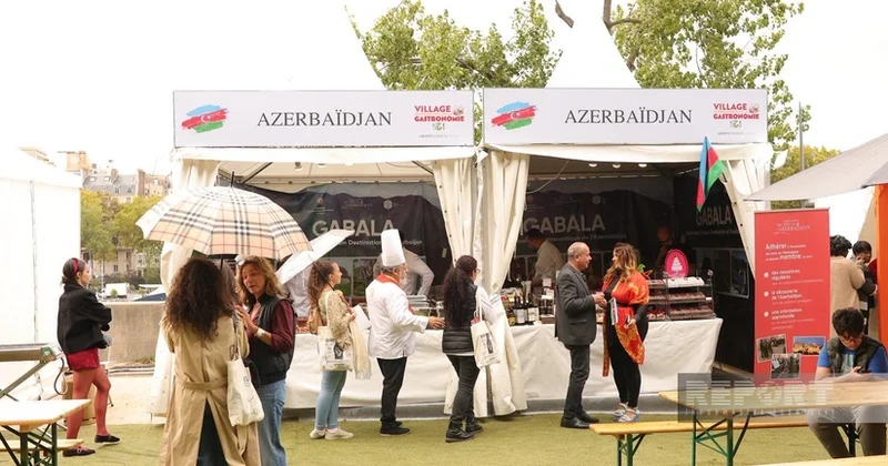 Fransada Beynəlxalq Qastronomiya Günlərində Azərbaycan pavilyonu maraqla qarşılanıb
