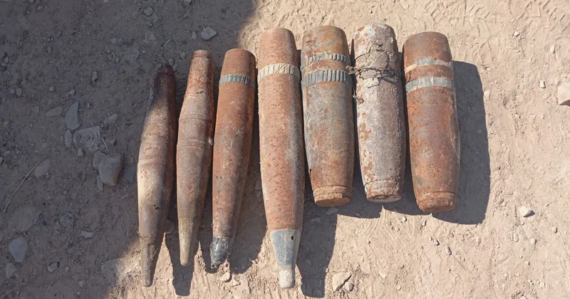 Babək və Ordubad rayonlarında hərbi sursatlar aşkarlanıb