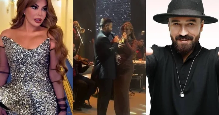Aygün Kazımova ilə Zamiqin səhnədə maraqlı söhbəti Video