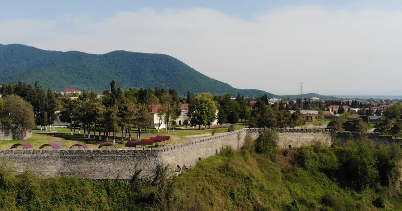 XIX əsrin yadigarı Zaqatala qalası FOTO VİDEO