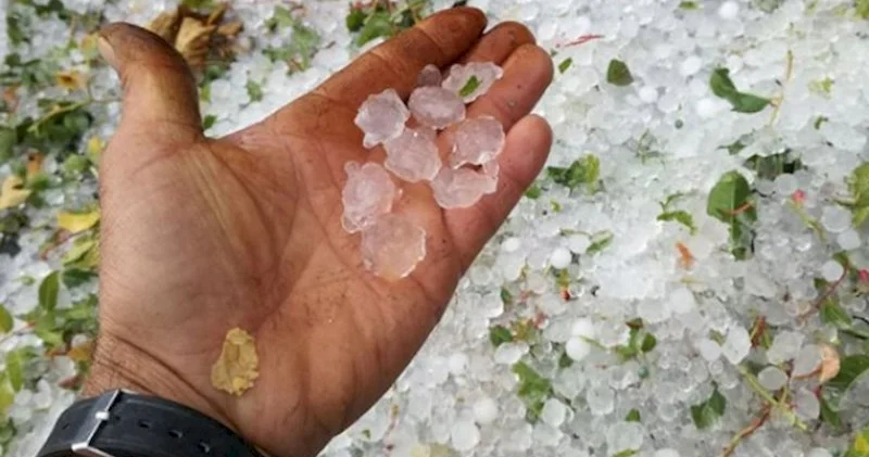 Güclü yağışdan sonra gələn sürpriz Bu rayonu dolu vurdu