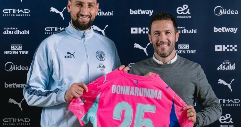 Mançester Siti Donnarummanı transfer etdiyini açıqladı