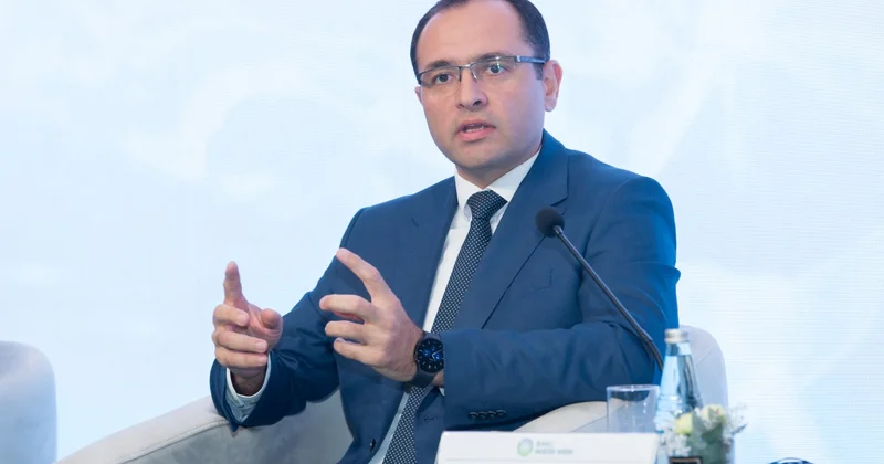 Nazir Məcnun Məmmədov konfransda çıxış edib FOTOLAR
