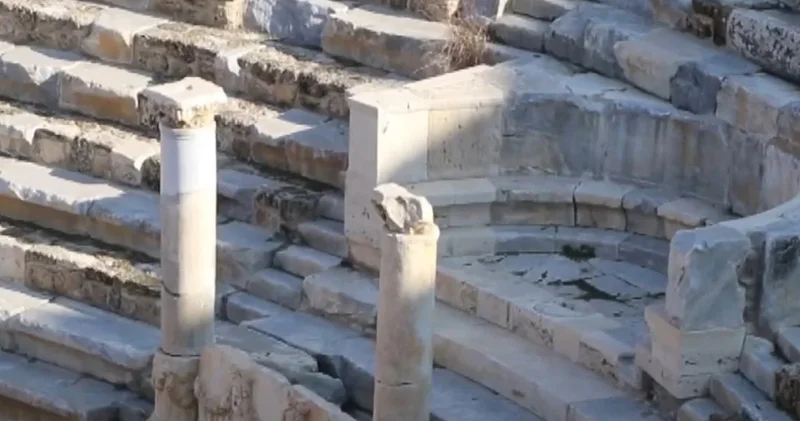 Bibliya şəhəri ndə 2000 illik xristian simvolları olan Roma zalı tapıldı