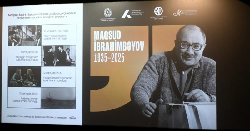 Maqsud İbrahimbəyovun filmlərinin nümayişinə başlanılıb