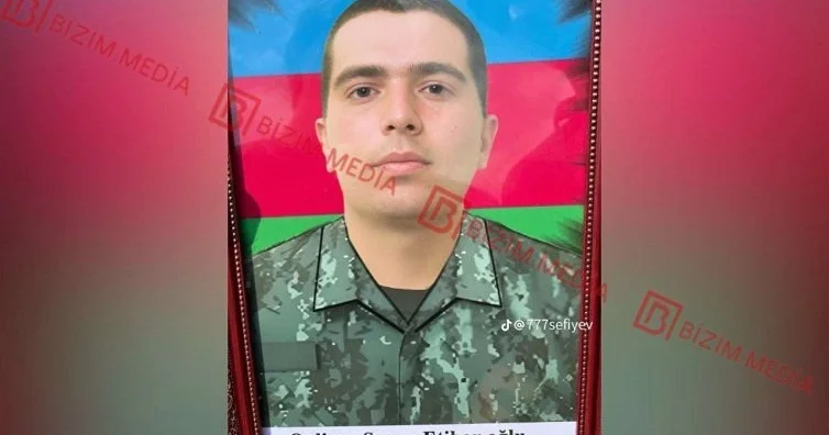 Şəmkirdə bir ayın əsgəri vəfat etdi VİDEO