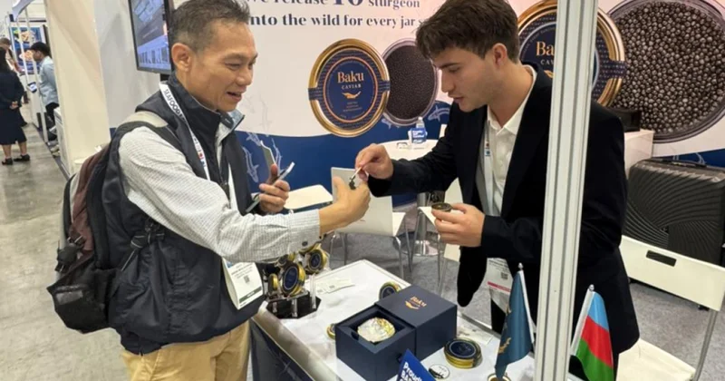 Азербайджанская икра на ведущей выставке Азии: Azerbaijan Fish Farm на Seafood Expo Asia 2025! фото