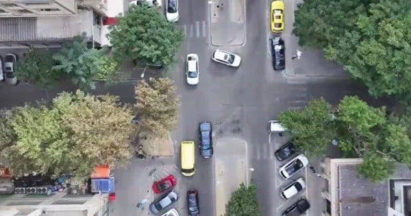 Bakıda bu yolda hərəkət birtərəfli oldu Video