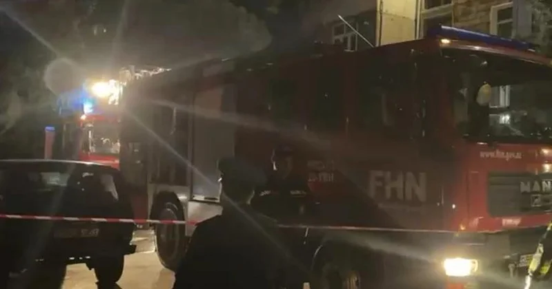 Sumqayıtda yaşayış binasında baş verən yanğın söndürülüb YENİLƏNİB