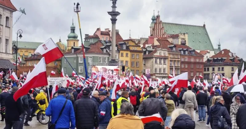 Поляки протестуют против миграционной политики