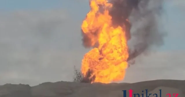 Qaradağda vulkun püskürdü Əraziyə helikopterdən baxış keçirildi (VİDEO)