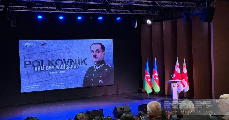 Tbilisidə Polkovnik sənədli filminin təqdimatı olub
