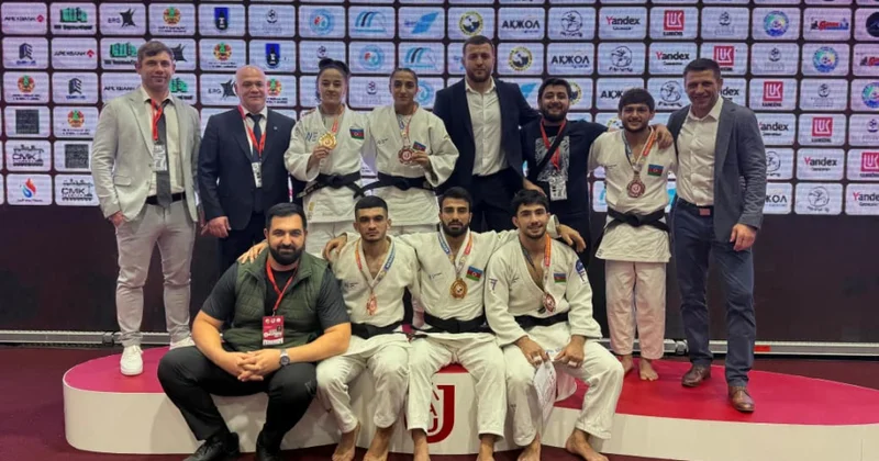 Açıq Asiya Turniri: Azərbaycanın 6 cüdoçusu medal qazanıb