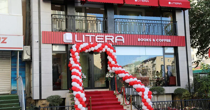 “Litera” kitab evinin açılışı oldu Fotolar