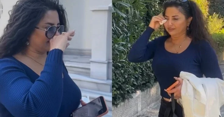 Xəyalə Aşk ı Memnu nun çəkildiyi evdə ağladı