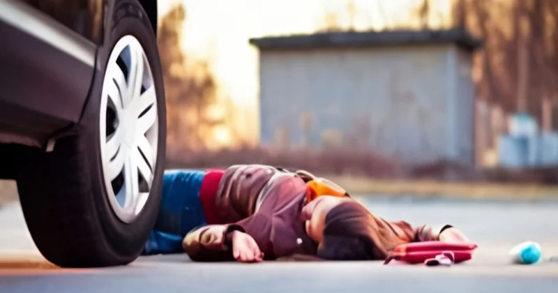 Balakəndə avtobus gözləyən qadını avtomobil vuraraq öldürüb