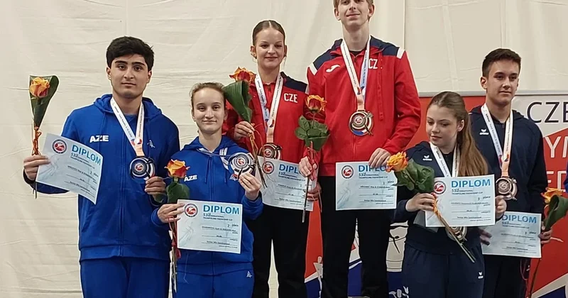 Azərbaycan batutçuları Çexiyadakı turniri dörd medalla başa vurublar FOTO