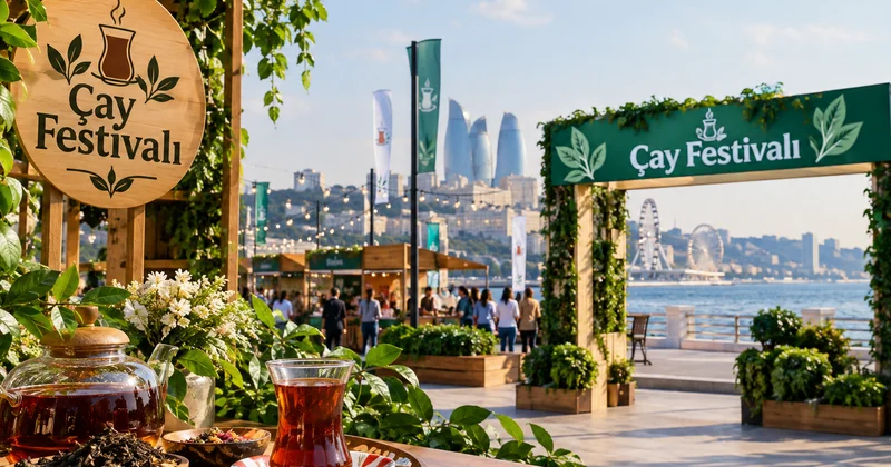 Dənizkənarı Bulvarda çay bayramı