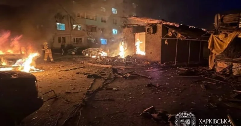 Rusiya Xarkovun ətrafını və İvano Frankovskini vurdu: 6 ölü var