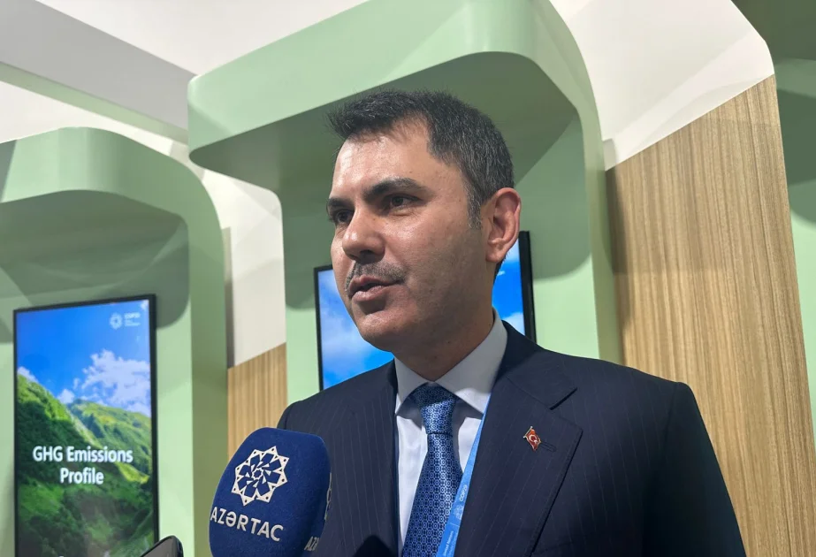 COP29 konfransında Azərbaycanın ən güclü dəstəkçisi olaraq buradayıq Murat Kurum