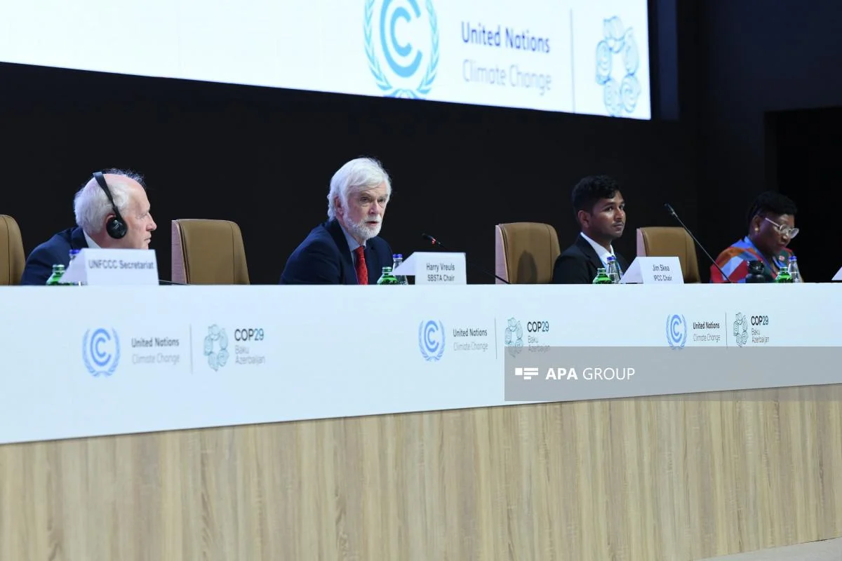 COP29 çərçivəsində “Yer Məlumat Günü 2024” mövzusunda plenar sessiya keçirilib