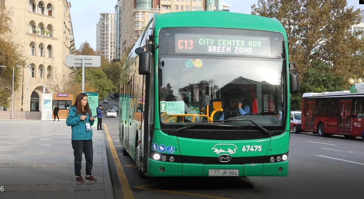 COP29 avtobusları fəaliyyətə BAŞLADI Kimlər istifadə edə bilər? VİDEOREPORTAJ