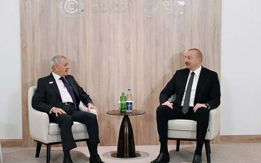 İlham Əliyev İraq Prezidenti ilə görüşüb AzPolitika onlayn siyasiictimai qəzet