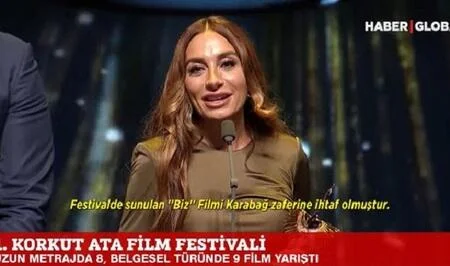 Özge Arzu Əliyeva ilə bir arada VİDEO