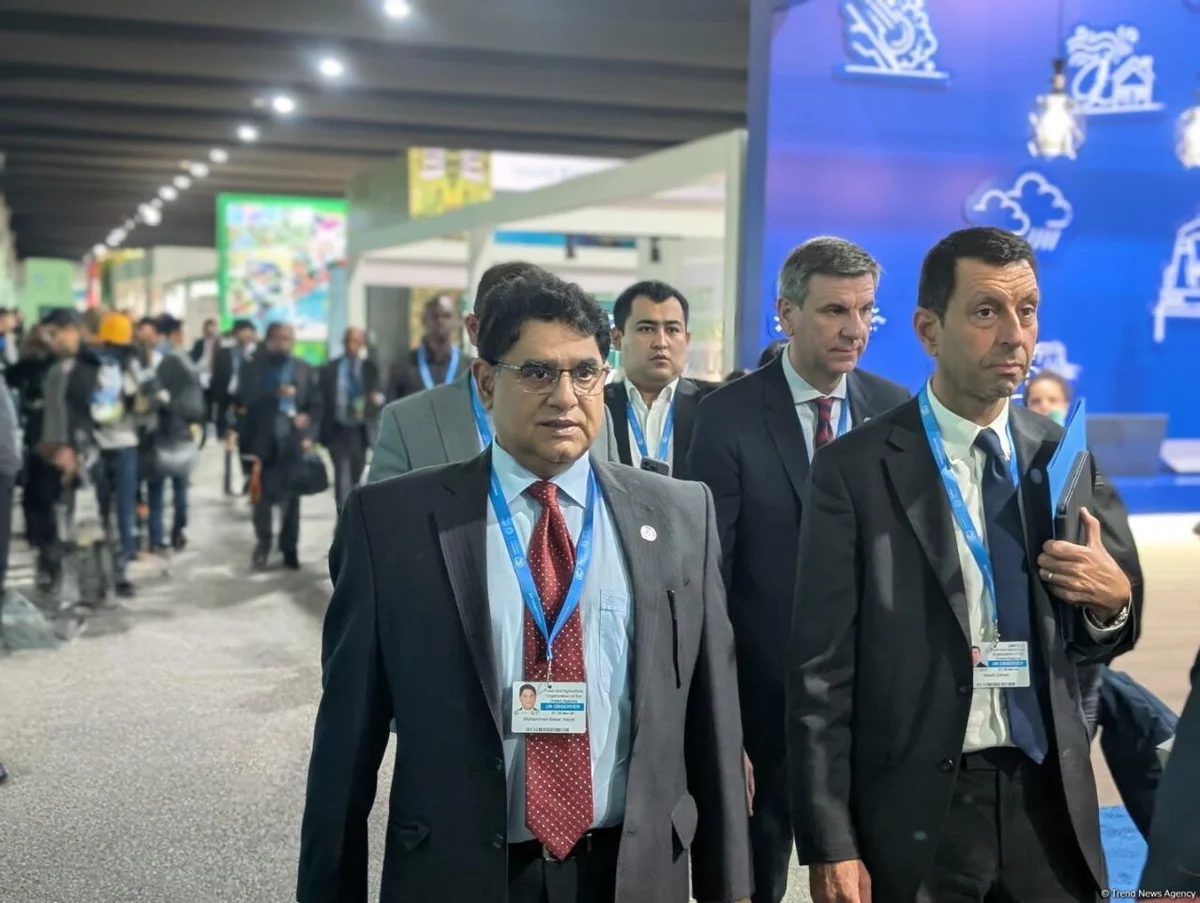Nasar Hayat COP29da təqdim olunan pavilyonlarla tanış olub