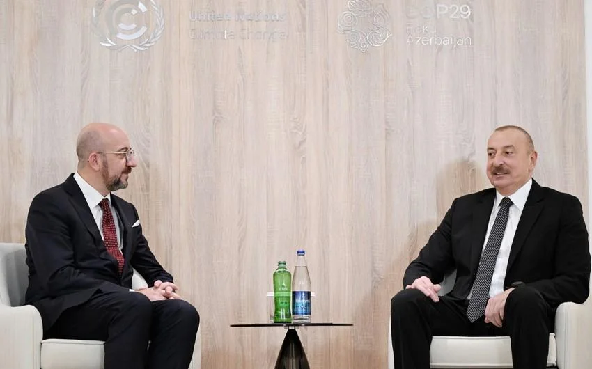 İlham Əliyev Avropa İttifaqı Şurasının Prezidenti ilə görüşüb AzPolitika onlayn siyasiictimai qəzet