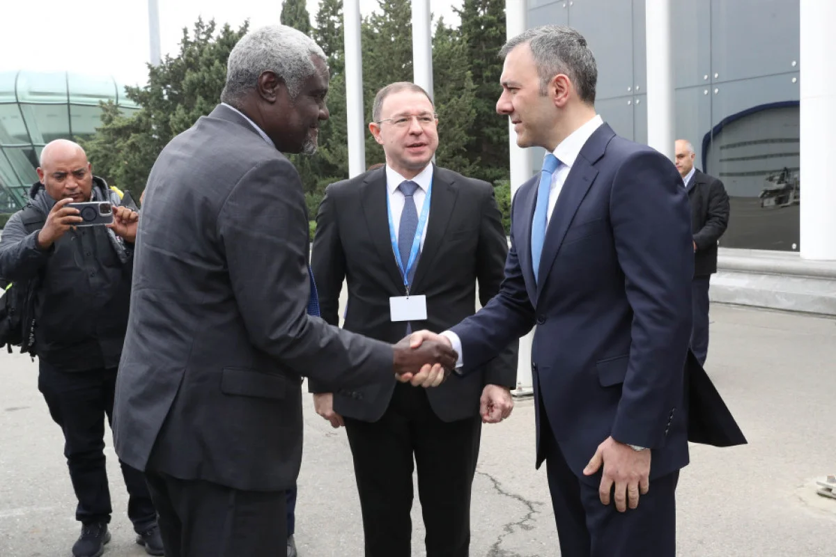 Afrika İttifaqı Komissiyasının sədri Azərbaycanda