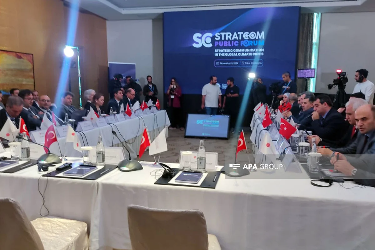 Qlobal İqlim Böhranında Strateji Kommunikasiya üzrə Dəyirmi Masa Stratcom Public Forum keçirilib