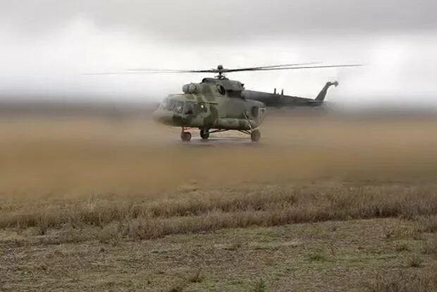 Ukrayna vertolyotu qaçıra bilmədi: Rusiya məlumat əldə edib bombaladı