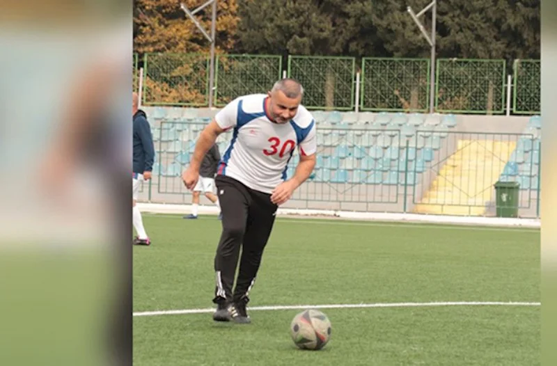 Veteran futbolçular meydanda: Qurban Qurbanov qol vurdu FOTOLAR