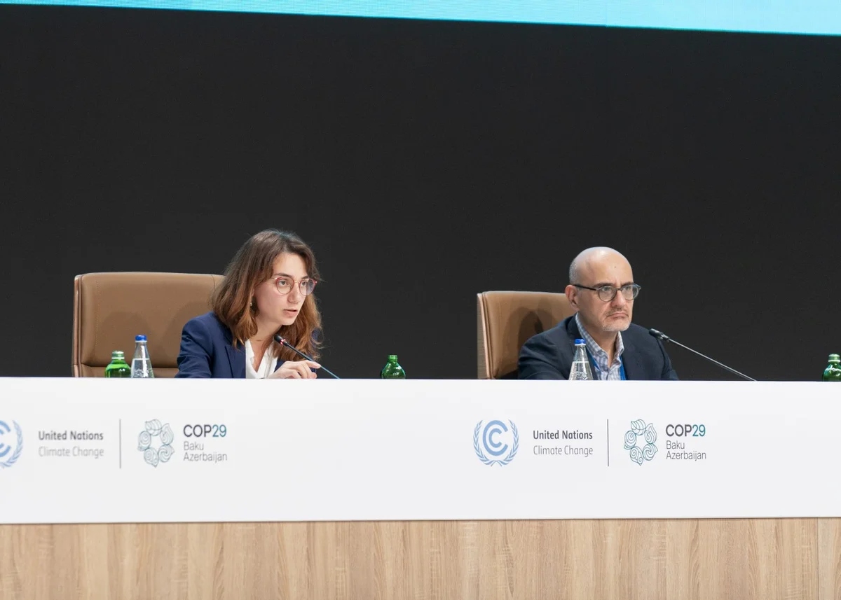 COP29 iştirakçıları üçün brifinq keçirildi FOTOLAR