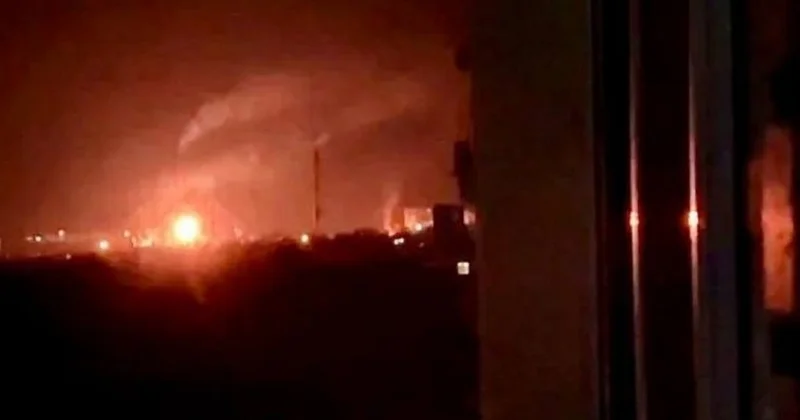 Ukrayna Saratov neft emalı zavoduna və Krımdakı dəniz neft terminalına zərbələr endirib