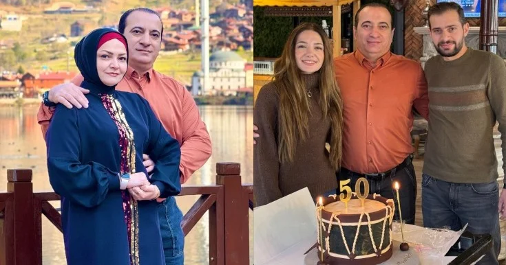 50 yaşını Türkiyədə qeyd etdi Fotolar