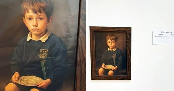 Художник Элиас Мерроу повесил в музее картину, сгенерированную ИИ