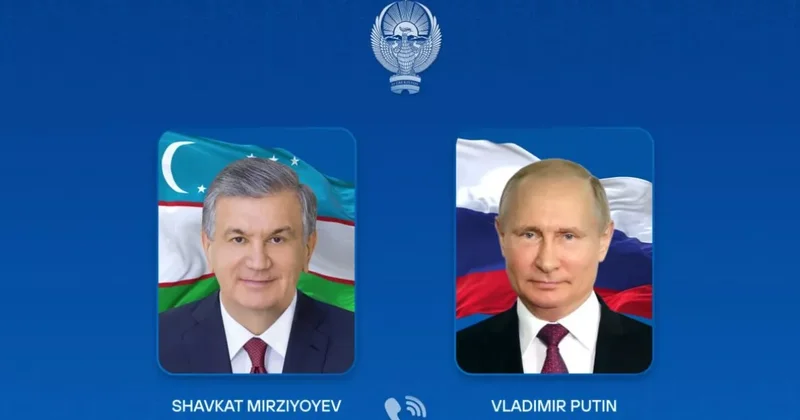 Путин и Мирзиеев обсудили развитие отношений России и Узбекистана