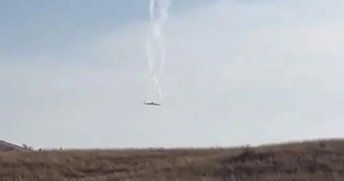 Gürcüstanla sərhəddə təyyarə qəzaya uğrayıb VİDEO YENİLƏNİB