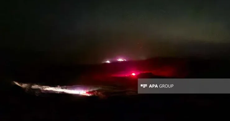 Təyyarə qəzasının baş verdiyi ərazidə axtarış işləri davam etdirilir